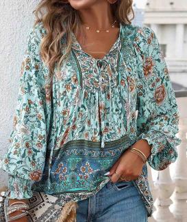 2023 Spring BOHO Blouse SE1102